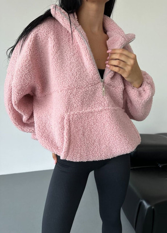 Анорак жіночий Hapy Brand куртка Розмір 42-48 оверсайз Пудра More 0106 (316306932)