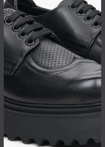 Estro Туфлі, колір чорний чорний з, україна — демісезон (307354906)