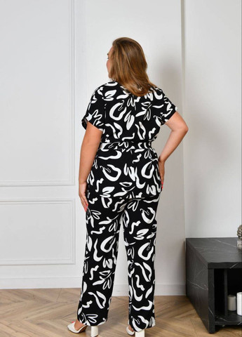 Костюм-двойка: брюки прямого кроя и блуза Allthings (336008722)