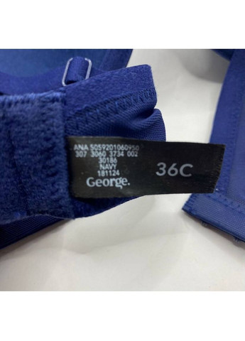 Синій бюстгальтер жіночий George з кісточками