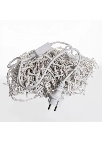 Уличная гирлянда Бахрома 25 м 405 LED гирлянда штора белый провод Синий 25MWBL Garlando (377037030)