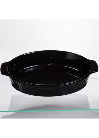 Форма для запікання порцелянова 2 л, чорний ТехноК (315813473)