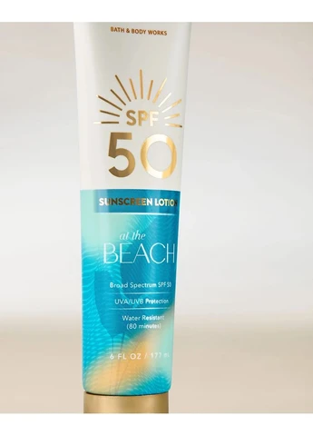 Сонцезахисний лосьйон At the Beach SPF50 177 мл Bath & Body Works (388112791)