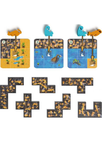 Настольная игра Спасай Котов (Race To The Raft) (рус) () Geekach GKCH208rt (371341832)