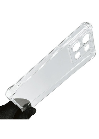 Чохол для Redmi Note 13 Pro 5G з бронь кутами вище екрана протиударний на сяомі редмі нот 13 про 5г прозорий Xiaomi (366021407)