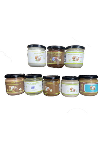 Крем соус кокосовий сирний 100 г, веган, на кокосовому молоці No Brand (322871507)