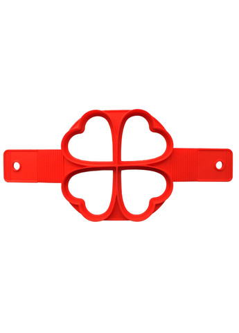 Силіконова форма для приготування панкейків, оладок 4 шт Сердечка ( ) China (366874884)