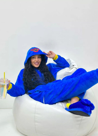 Кігурумі жіноче Хаггі Ваггі на блискавці з капюшоном і кишенями (1093) My Kigu (358887736)