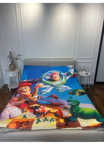 Плед История игрушек качественное покрывало с 3D-изображением размер 135х160 Україна ТД (369660472)