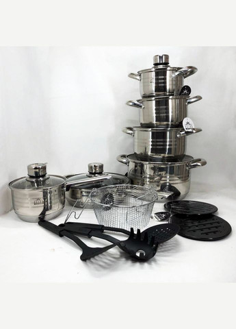 Набор посуды 18 предметов A-2618, набор посуды для электрических плит, наборы кастрюль Astra (364666109)