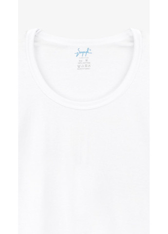 Белая футболка-белье мужская 102 белый shop (2000999294778) Sayhg