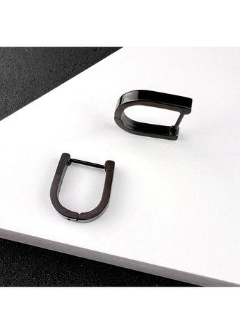 Серьги с эмалью из нержавеющий медицинской стали ES-324 No Brand (299330423)