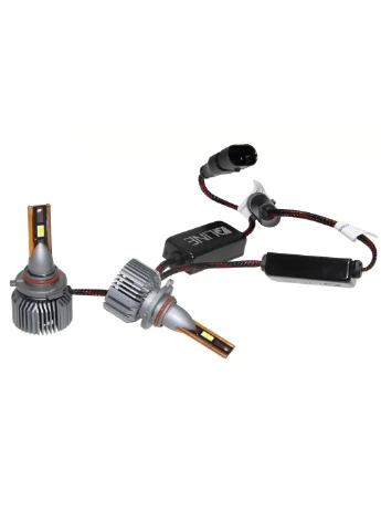 Комплект светодиодных ламп Ultra +200% HB3 (9005) 55W 6000K 12V (2 шт) QLine (394196144)