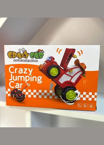 Детский музыкальный трактор Crazy Jumping Car 2101А на радио-управлении "Безумный трактор" Зеленый Fun Game (327216845)