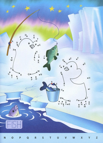 Рисую по точкам. Letters from A to Z. 5+ лет. АРТ15003УА 9786170950963 РАНОК (296910820)