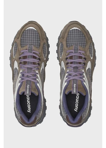 Серые демисезонные кроссовки grid aura x grey s70924-1 Saucony