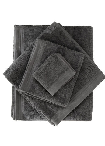 Рушник "Натхнення" 90x150 см MVM однотонний темно-сірий