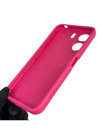 Чохол силіконовий Soft Touch для Redmi 13C малиновий (Повний захист камери) Xiaomi (366390575)