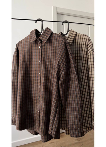 Коричневая рубашка Osoblyva