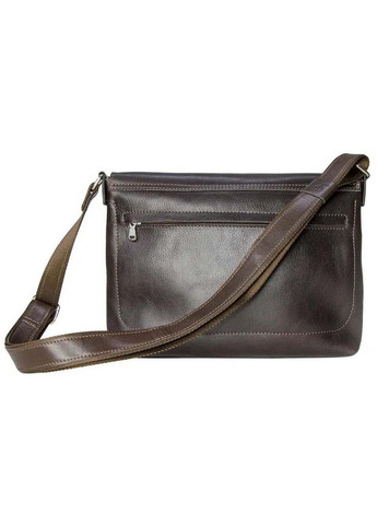 Сумка планшет через плечо мужская из натуральной кожи для телефона и для документов средняя Коричневый 38086 Grande Pelle (355245429)