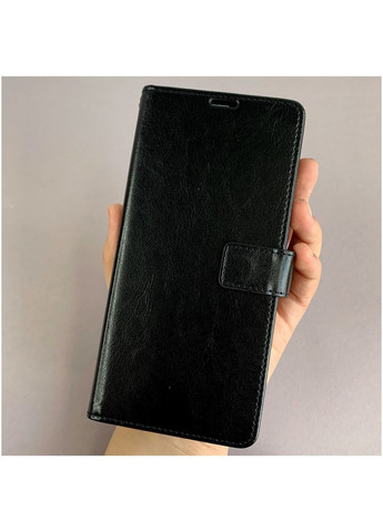 Чохол-книжка полістирол для Redmi Note 11/11T 5G/Poco M4 Pro 5G/11S 5G чорний магнітний Case (370167622)