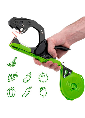 Степлер садовий для підв'язування рослин зі стрічкою та скобами SC-8108, підв'ячик рослин Losso (327041813)