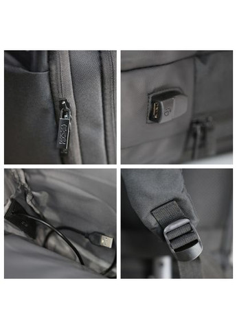 Рюкзак туристичний (30012205-01) NikiBo Scout 20л чорний (369879603)