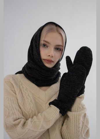 Комплект косинка та рукавиці зимовий теплий D.Hats (286845815)