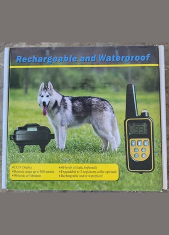 Нашийник для дресирування собак Dog Training Collar 880-1 (Black+Orange) нашийник для тренування з пультом Bark (300368661)