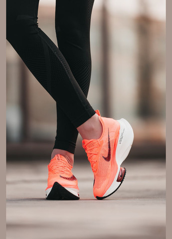 Кросівки жіночі Nike Air Zoom Alphafly orange white | Найк Аір Зум Алфафлай помаранчеві білі No Brand помаранчеві демісезони (315761828)