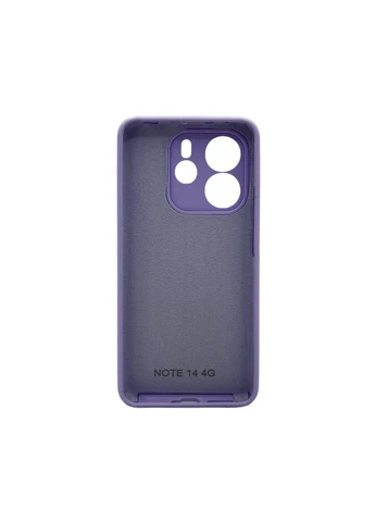 Чехол для смартфона Silicone Case AA for Xiaomi Redmi Note 14 4G (EUR VER) Elegant Purple Cosmic (382355578)