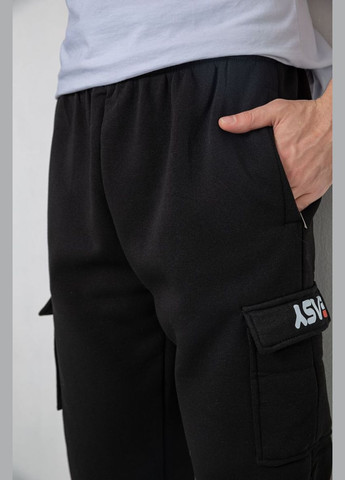 Черные спортивные демисезонные брюки Sport Line