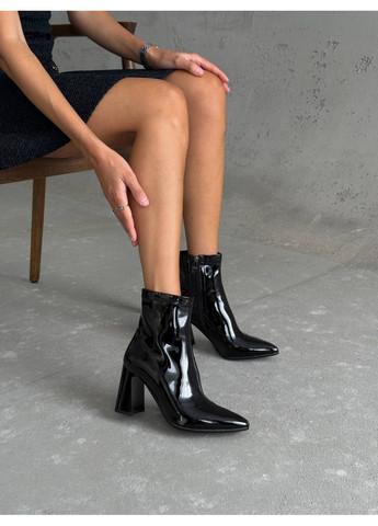 Черные демисезонная демисезонные ботильоны Helen