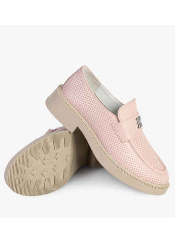 ModaMilano Туфли лоферы женские бренда 8200683_(2) розовый з натуральная кожа, украина — демисезон (329405480)