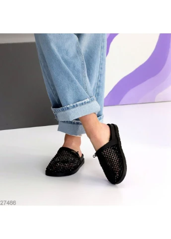 Черные женские сабо No Brand