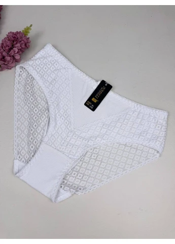 Хлопковые слипы в рубчик с кружевными вставками 1719 Nadizi (391479693)