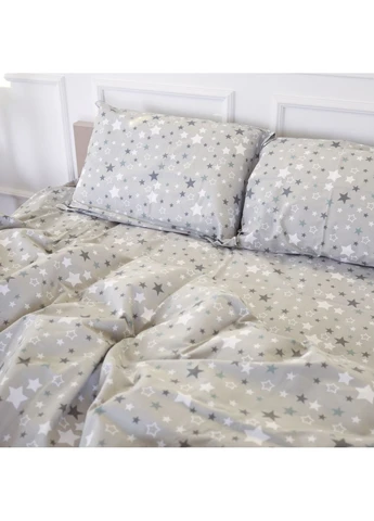 Комплект постельного белья Бязь 17-0660 Gray sky Евро Mirson (399186669)
