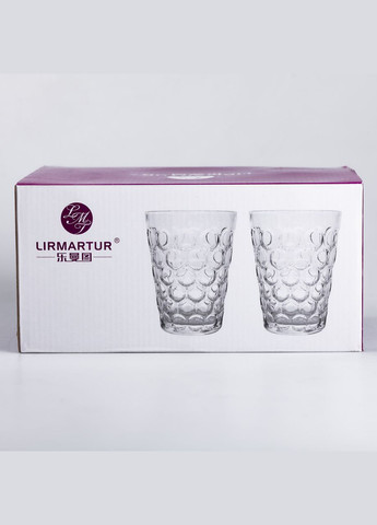 Набір скляних склянок 6 шт. 400 мл для лимонадів, соку, води, коктейлів HP-YH-9 Yiwu (322654068)