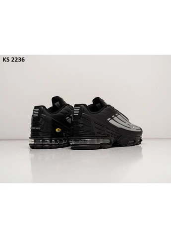 Черные летние кроссовки nike air max plus iii gray black найк аир макс плюс No Brand