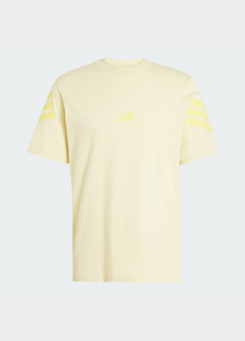 Жовта футболка future icons 3-stripes adidas