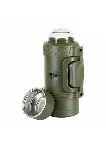 Термос із неіржавкої сталі туристичний 1600 мл олива (UN-G05-1600A) M-TAC (296654232)