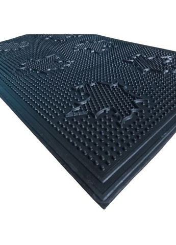 Коврик придверный резиновый 38*58см Кленовый лист No Brand (370607742)