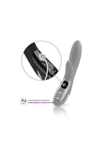 Вібратор кролик з електростимуляцією Daring Danny eStim Black міостимулятор Mystim (298572660)