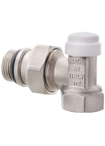 Кран радіаторний - 1/2" кутовий (антипротікання) (RO1016) Roho R5251-050 (388592810)