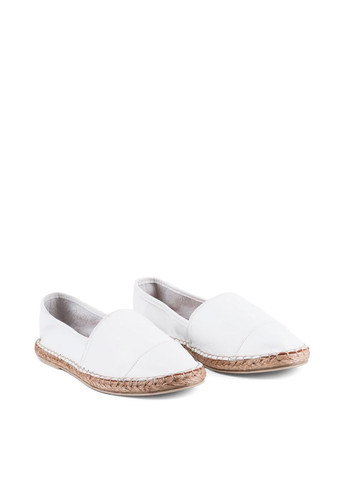 Белые женские эспадрильи 368-500 белая кожа Attizzare (330179996)