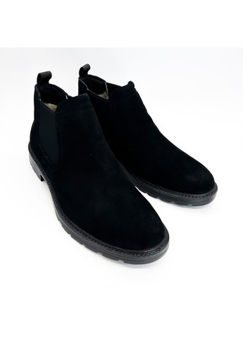Черные зимние ботинки (р) замша 0-2-2-am-8821m-1-31y Danler