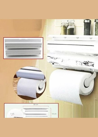 Кухонний потрійний тримач Rollon Triple Paper Dispenser (1756374654) No Brand (331605206)