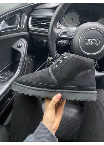 Уггі Чоловічі UGG Neumel Black (Замша) (366197066)
