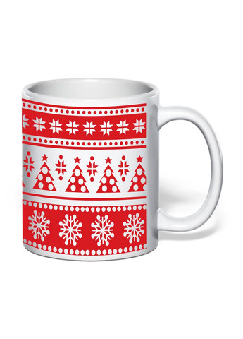 Чашка с печатью "Новый год" №1 330 мл ( ) (32934) No Brand (365814303)