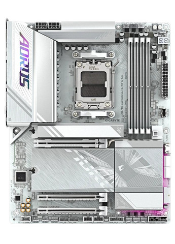 Материнська плата X870E Aorus Elite WiFi7 Ice Socket AM5 Gigabyte (336955342)